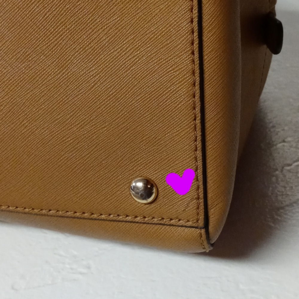 Michael Kors Satchel w Cross body Strap - Picture 8 of 8